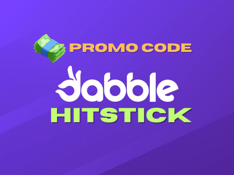 Dabble Promo Code: HITSTICK – $25 Sign Up Offer (2024)